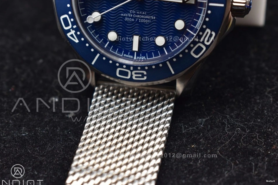 Mesh VSF 42mm A8806 James Bracelet Best on 300M anniversary Seamaster 60th Bond Edition 0112